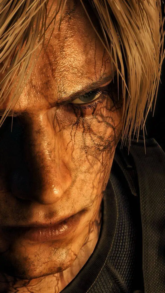 ai character: Leon scott kennedy background