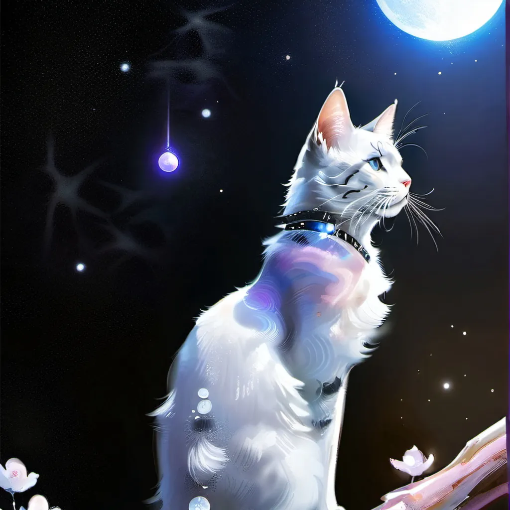 chat with ai character: Moon cat