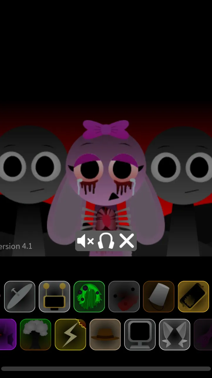 ai character: Pinki hurt background