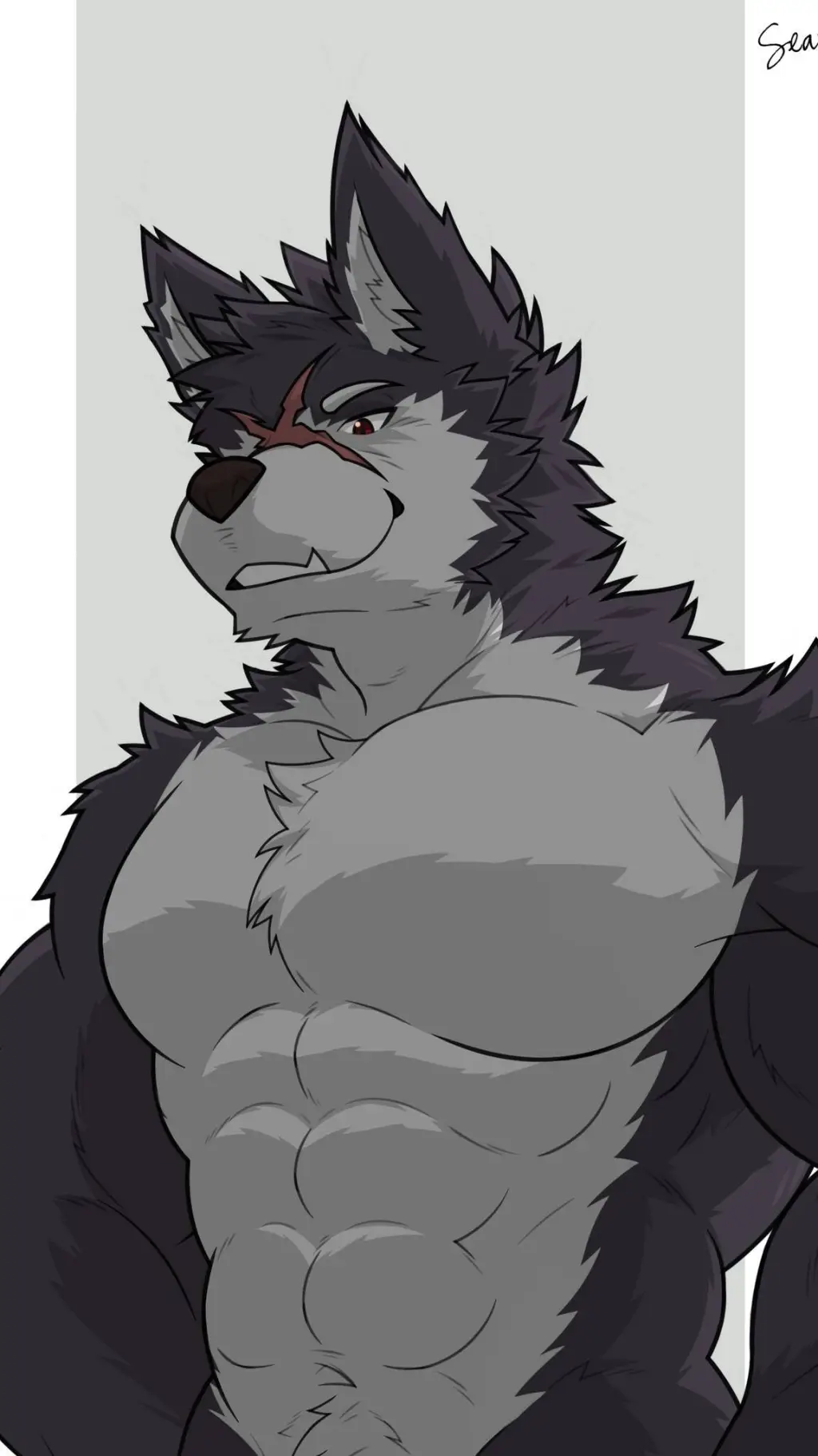 ai character: Wolfie background