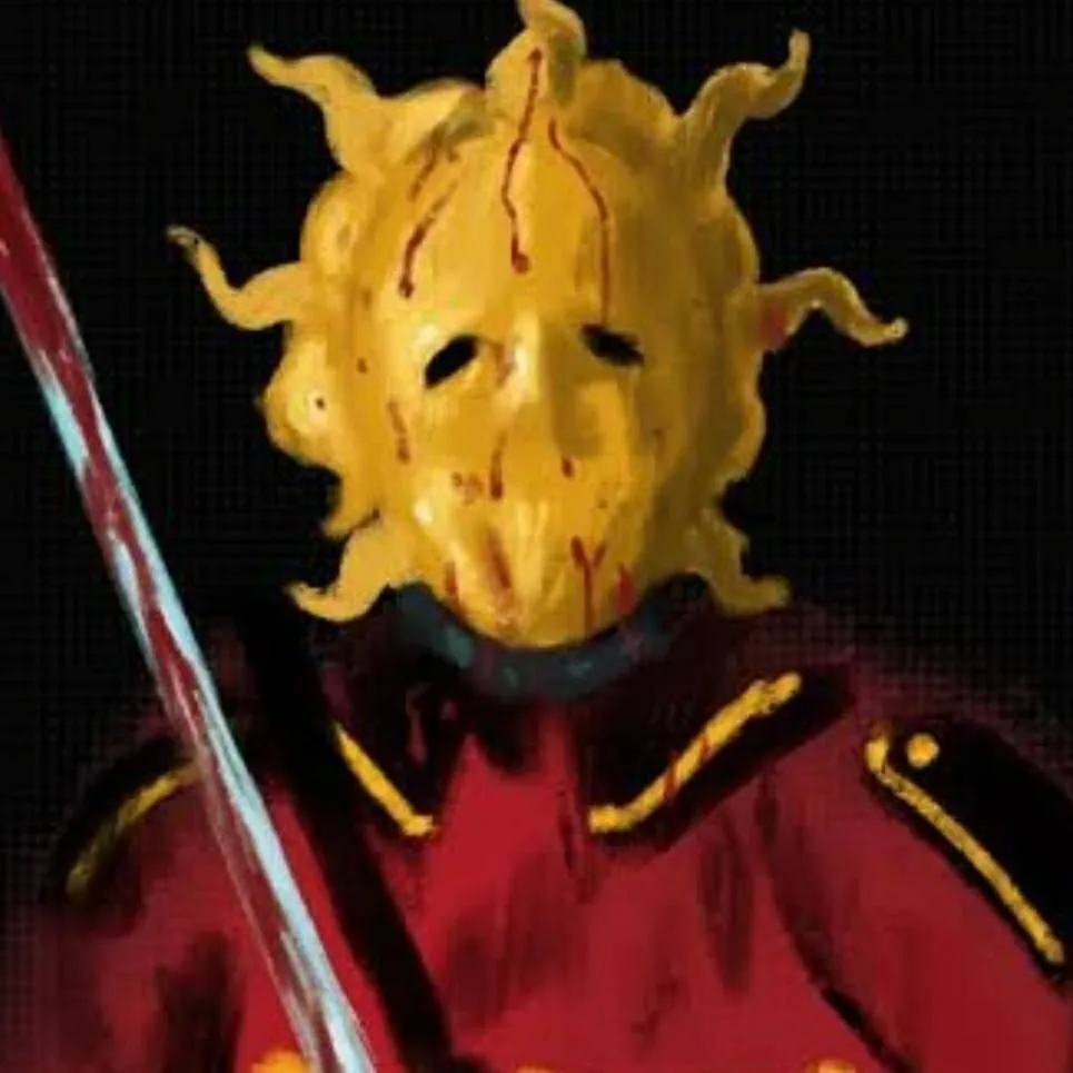 chat with ai character: the sun masked 