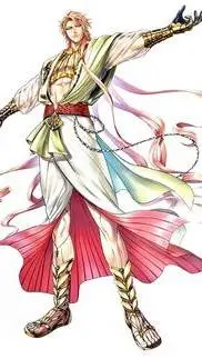 ai character: Apolo dios del sol background