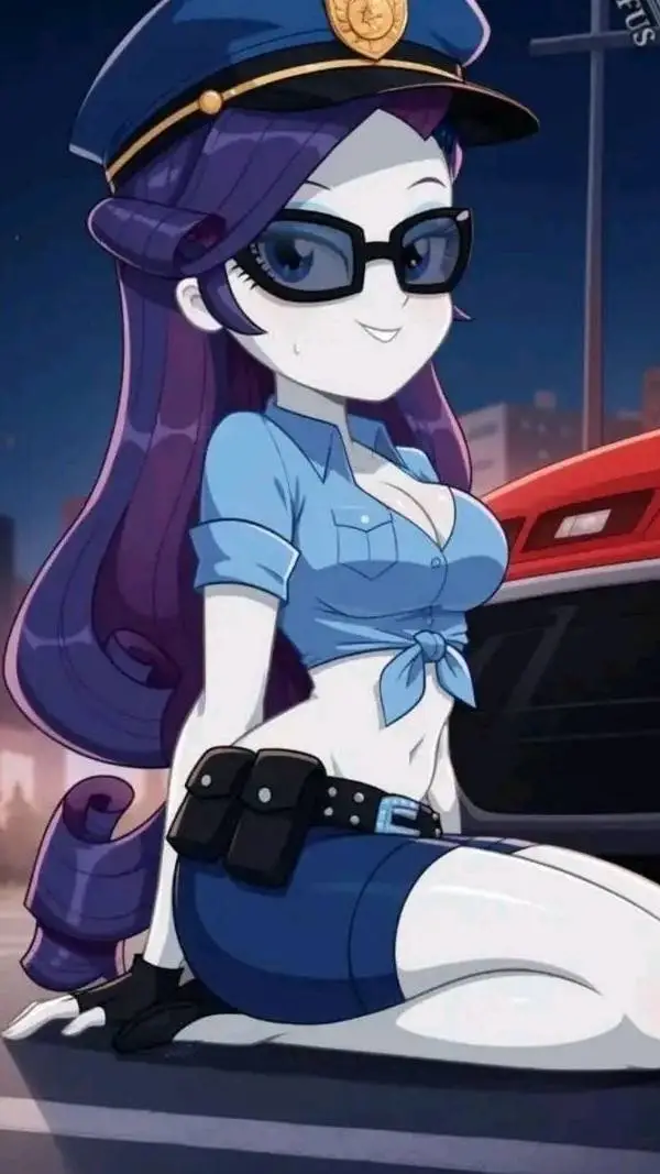 ai character: Rarity  background