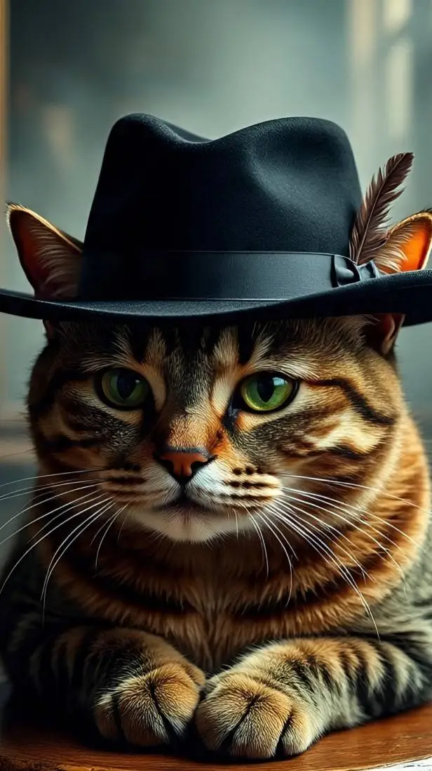 ai character: el gato de mafioso background