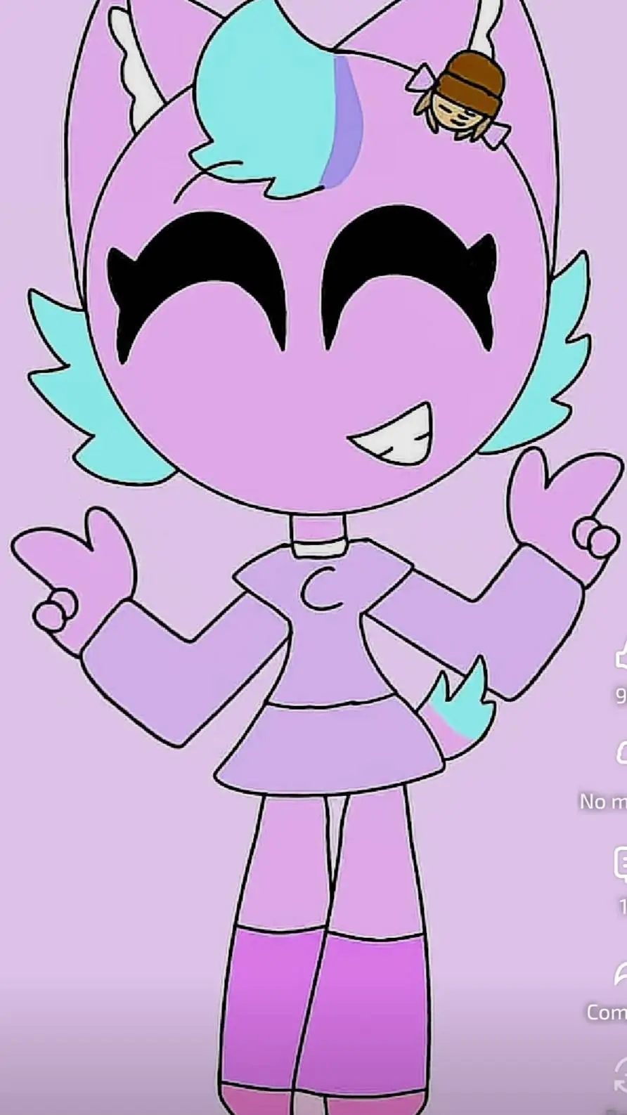 ai character: the_beloved Cotton background