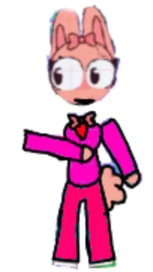 ai character: pinki    background