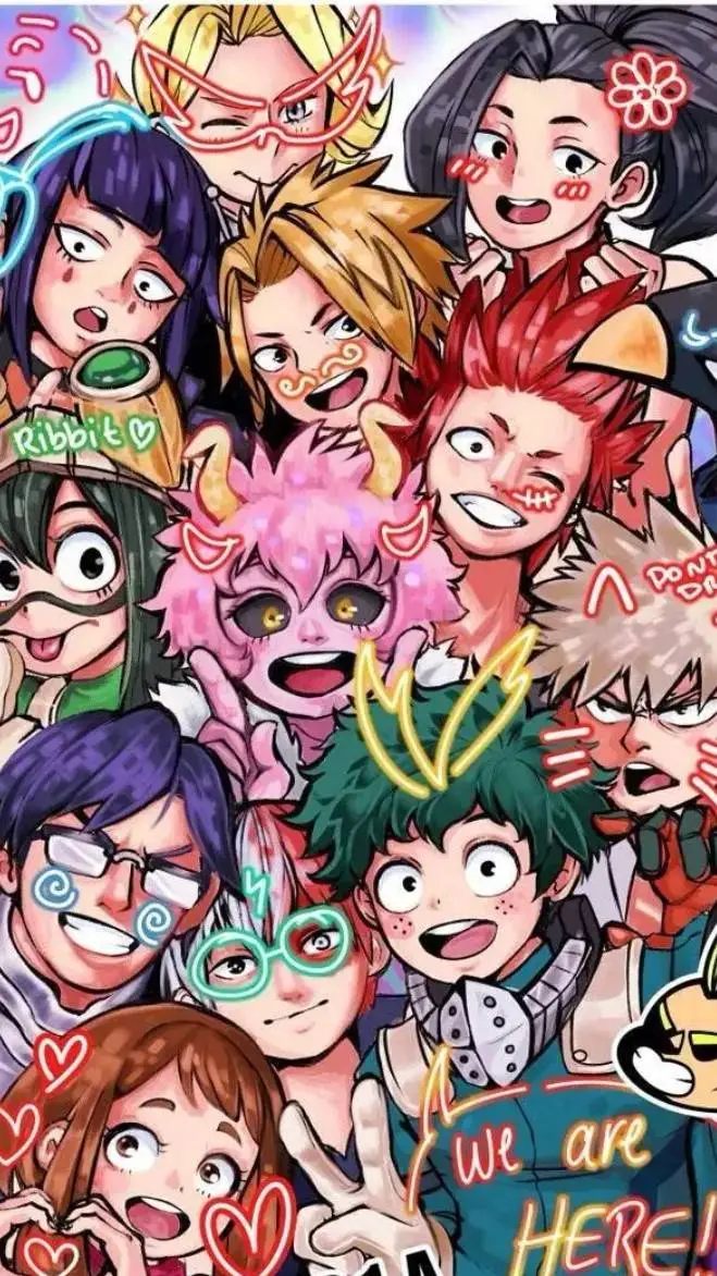ai character: MHA😊 background