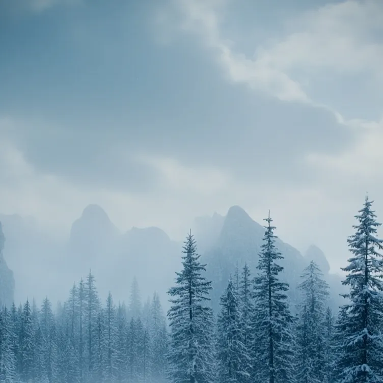 chat with ai character: snowy hike