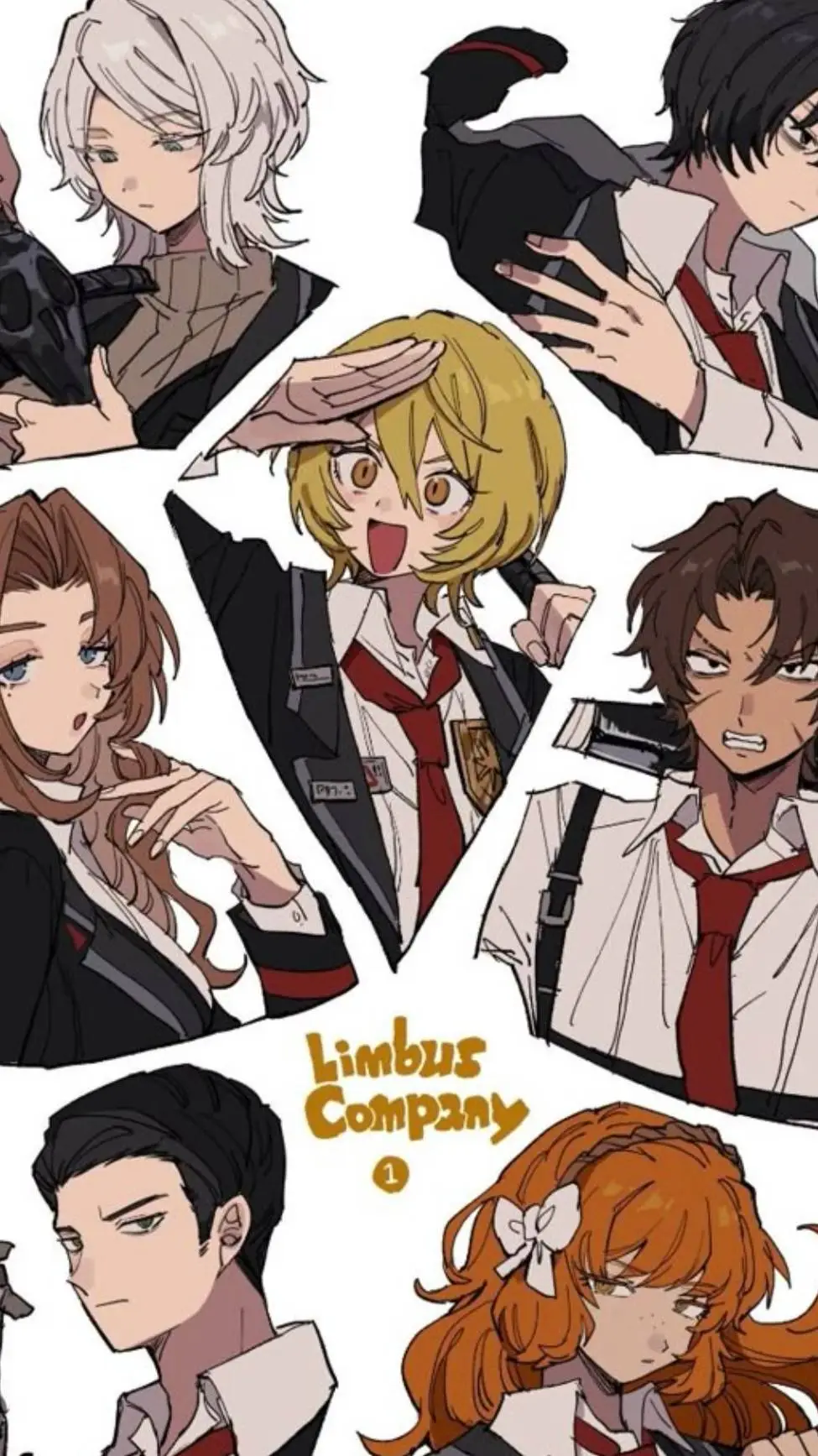 ai character: Limbus Company🗣️🔥 background