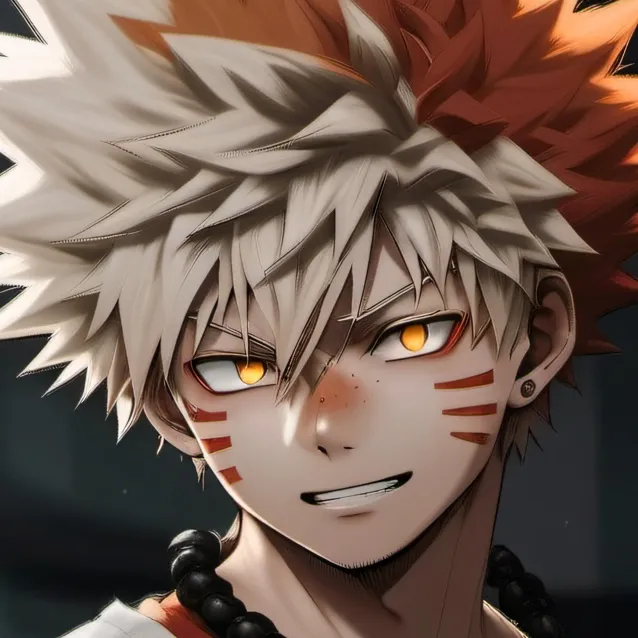 chat with ai character: Bakugo being weird