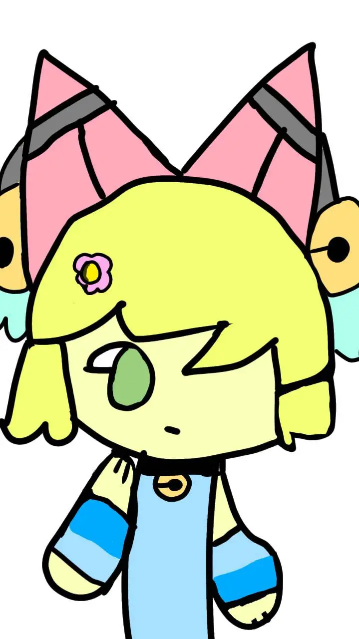ai character: SCRAPY cuki  background