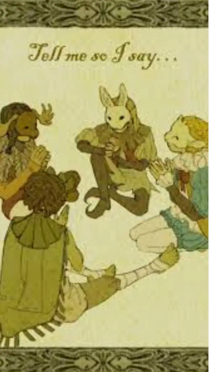 ai character: harpy hare background