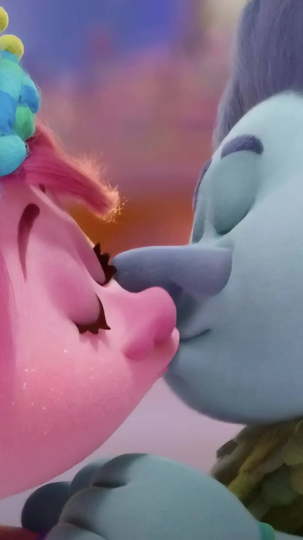 ai character: poppy branch kiss background