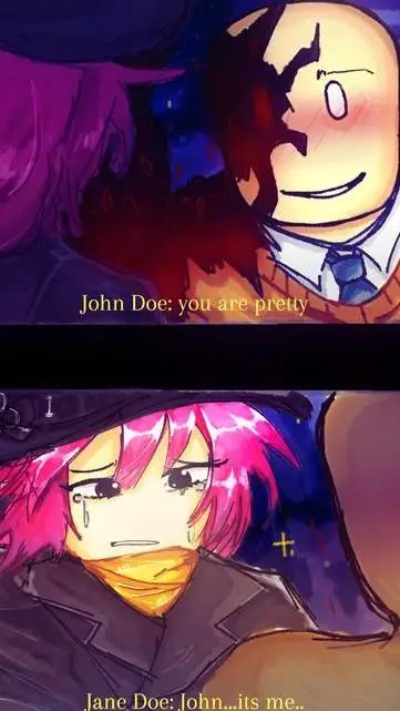 ai character: Jane x John background