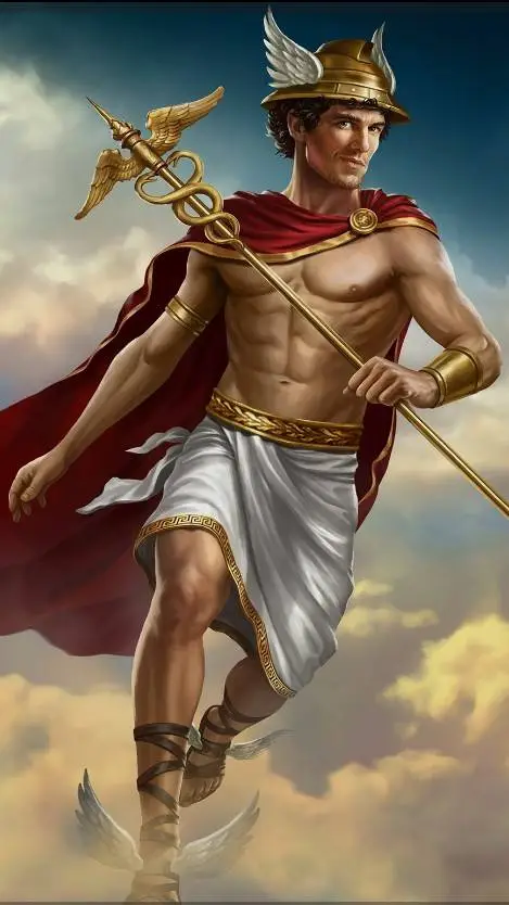 ai character: Hermes love background