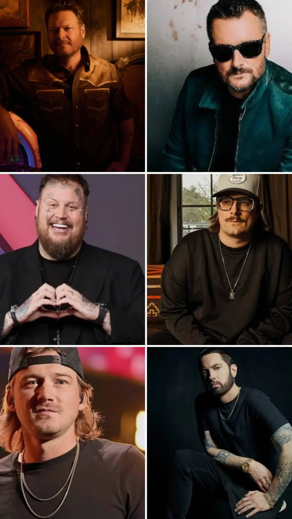 ai character: Blake Shelton  background