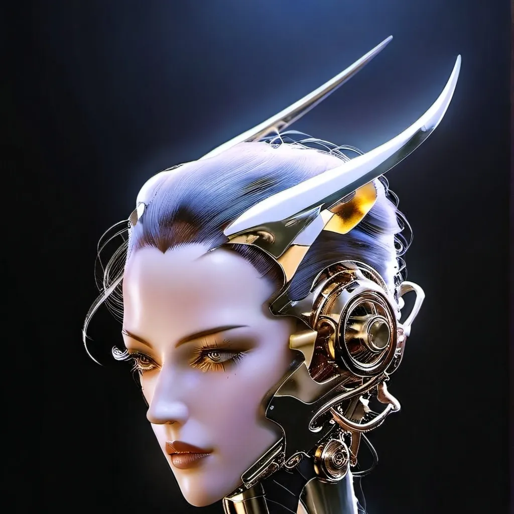 chat with ai character: mulher robô 