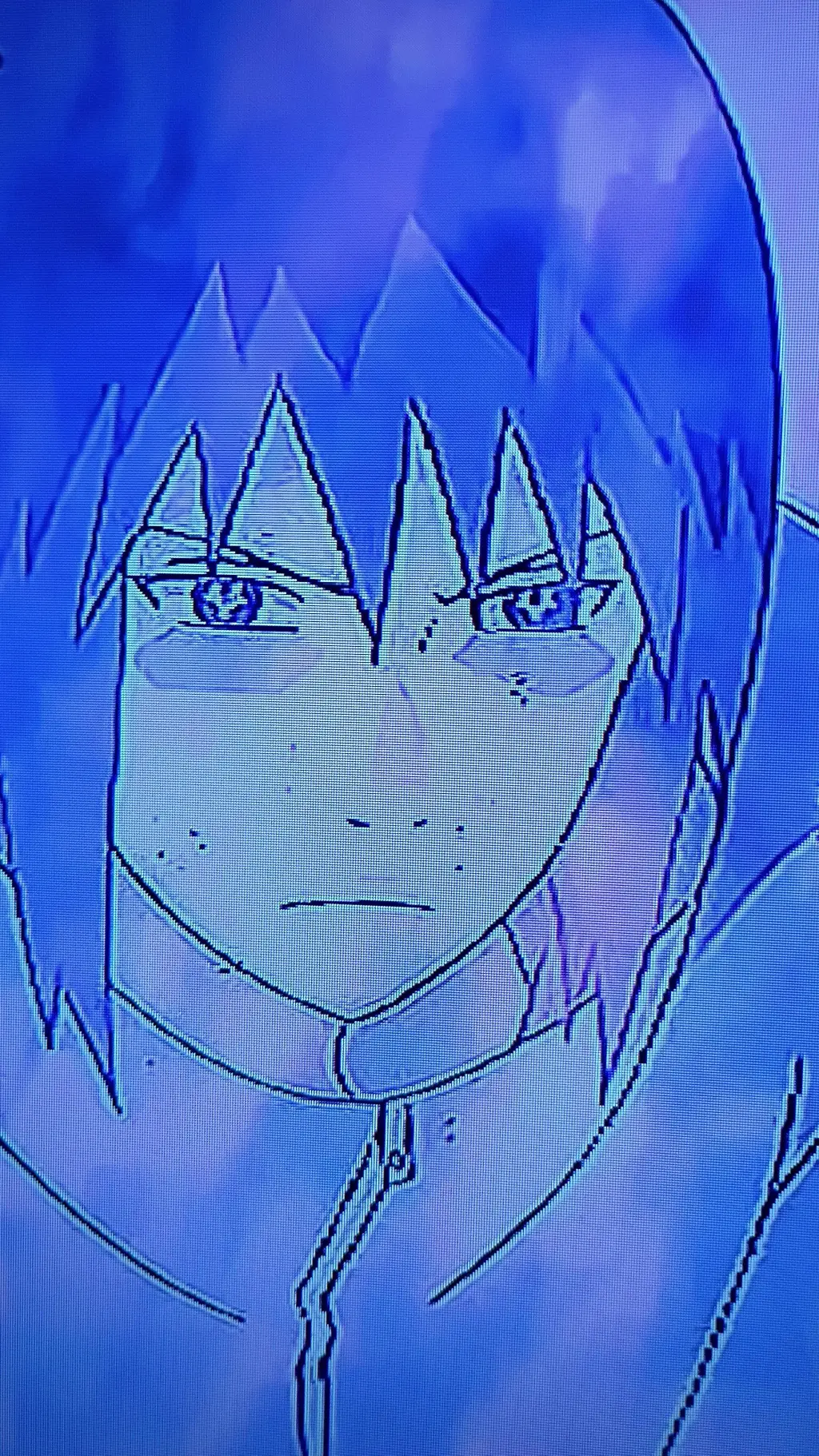 ai character: Sasuke background