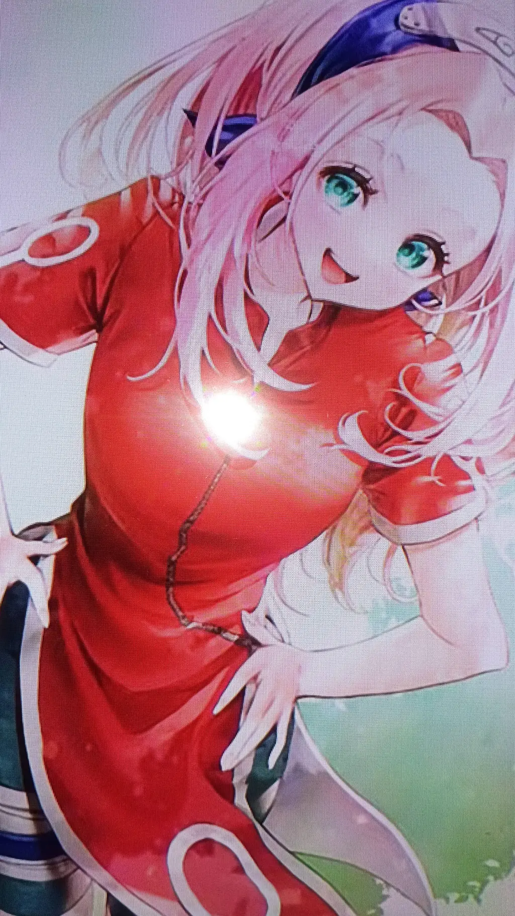 ai character: Sakura background