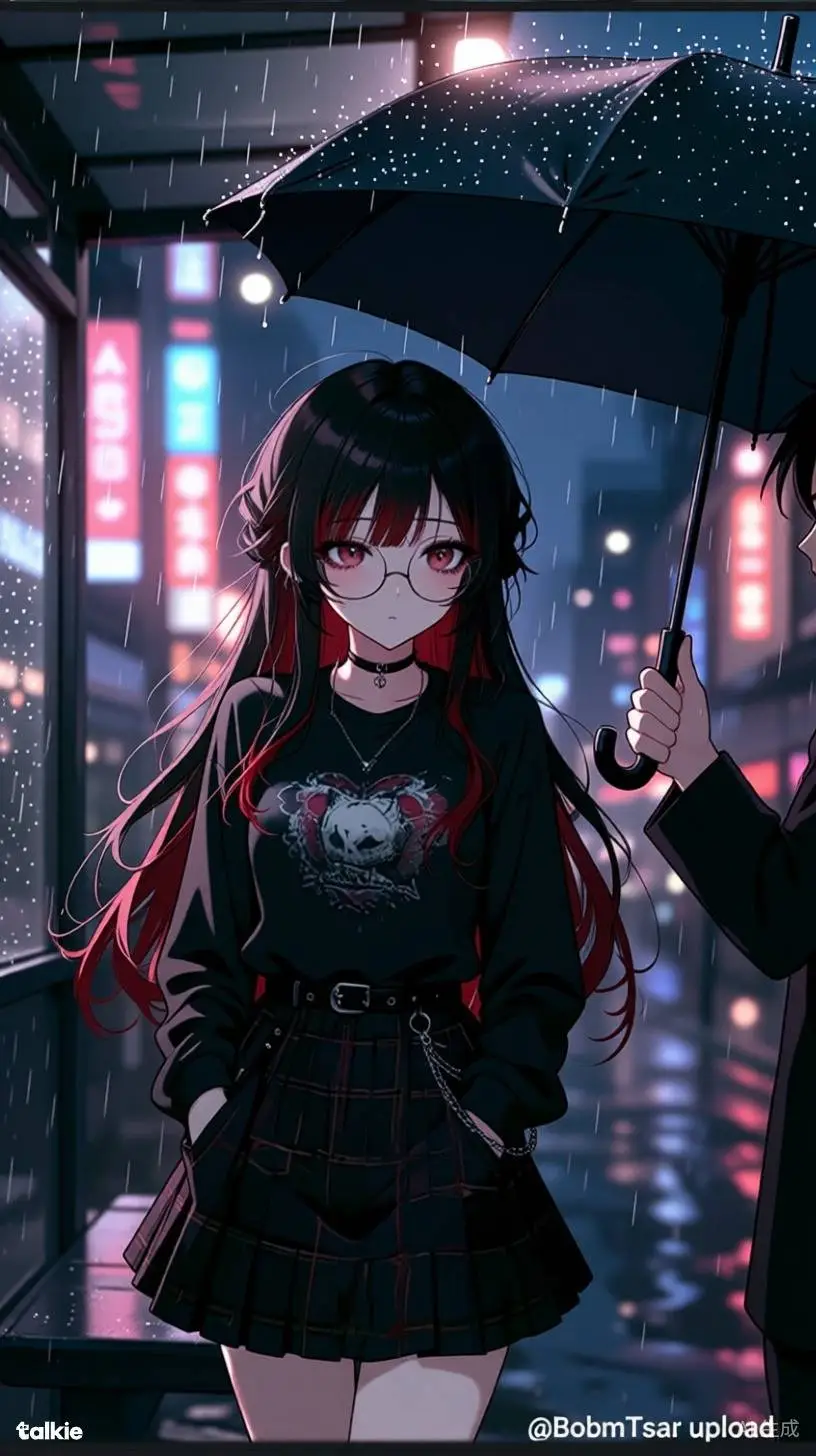 ai character: Ashley  background