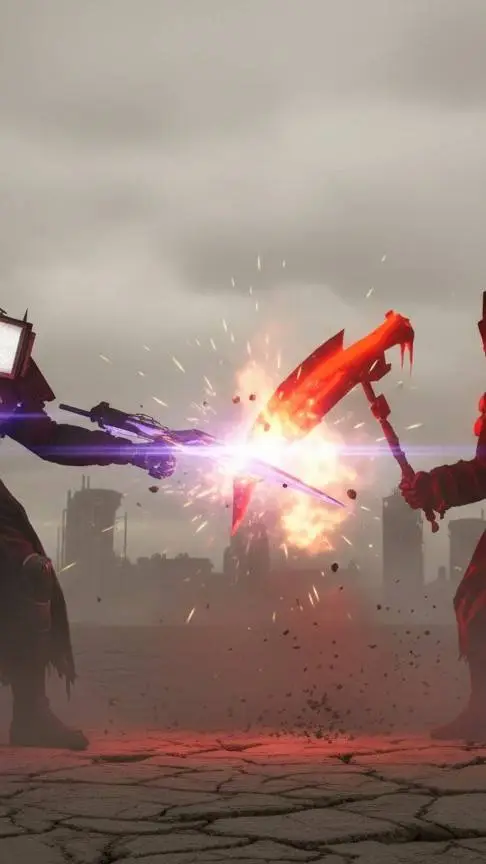 ai character: esm VR ttm background