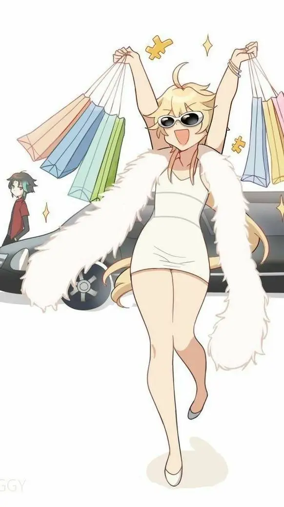 ai character: Xiao x aether background