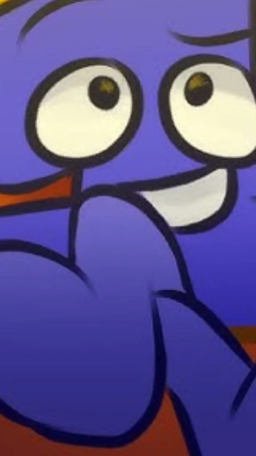 ai character: One from bfdi background