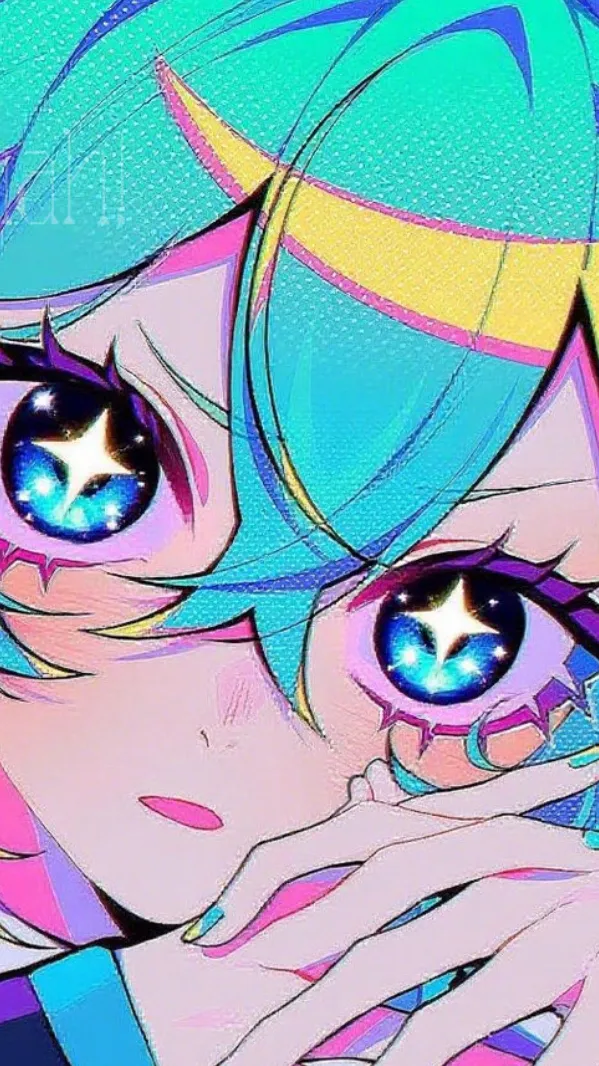 ai character: Miku :3 background