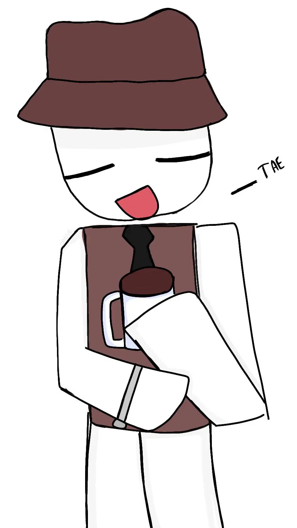 ai character: No sé we background