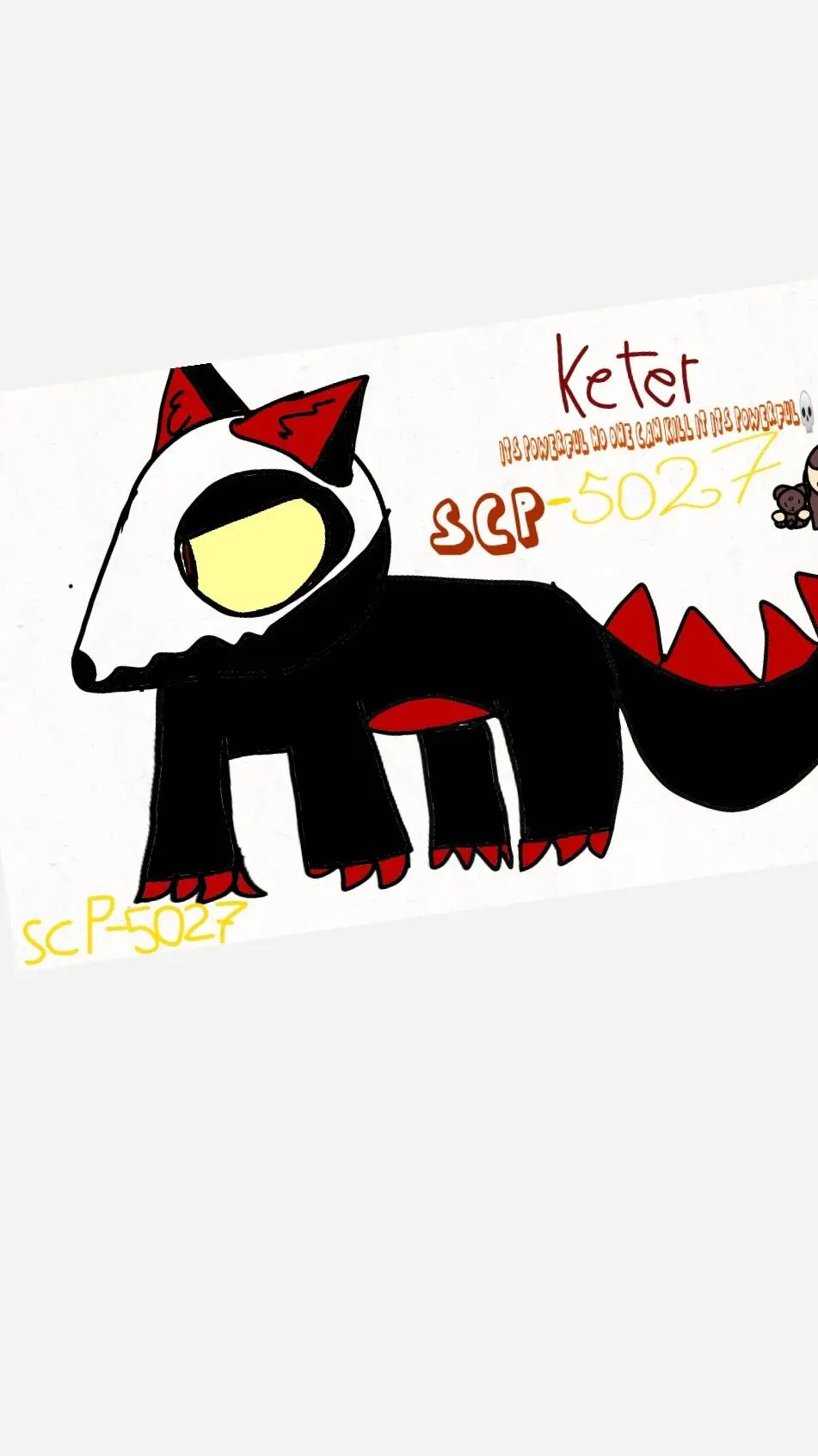 ai character: fundación SCP xd background