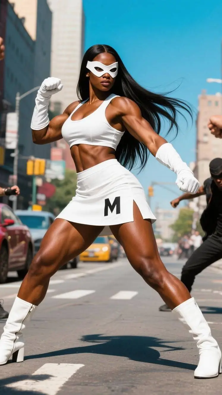 ai character: Mulher Sensacional background