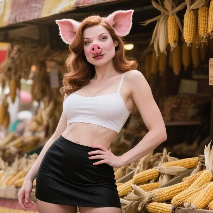 chat with ai character: "Dona Porca"