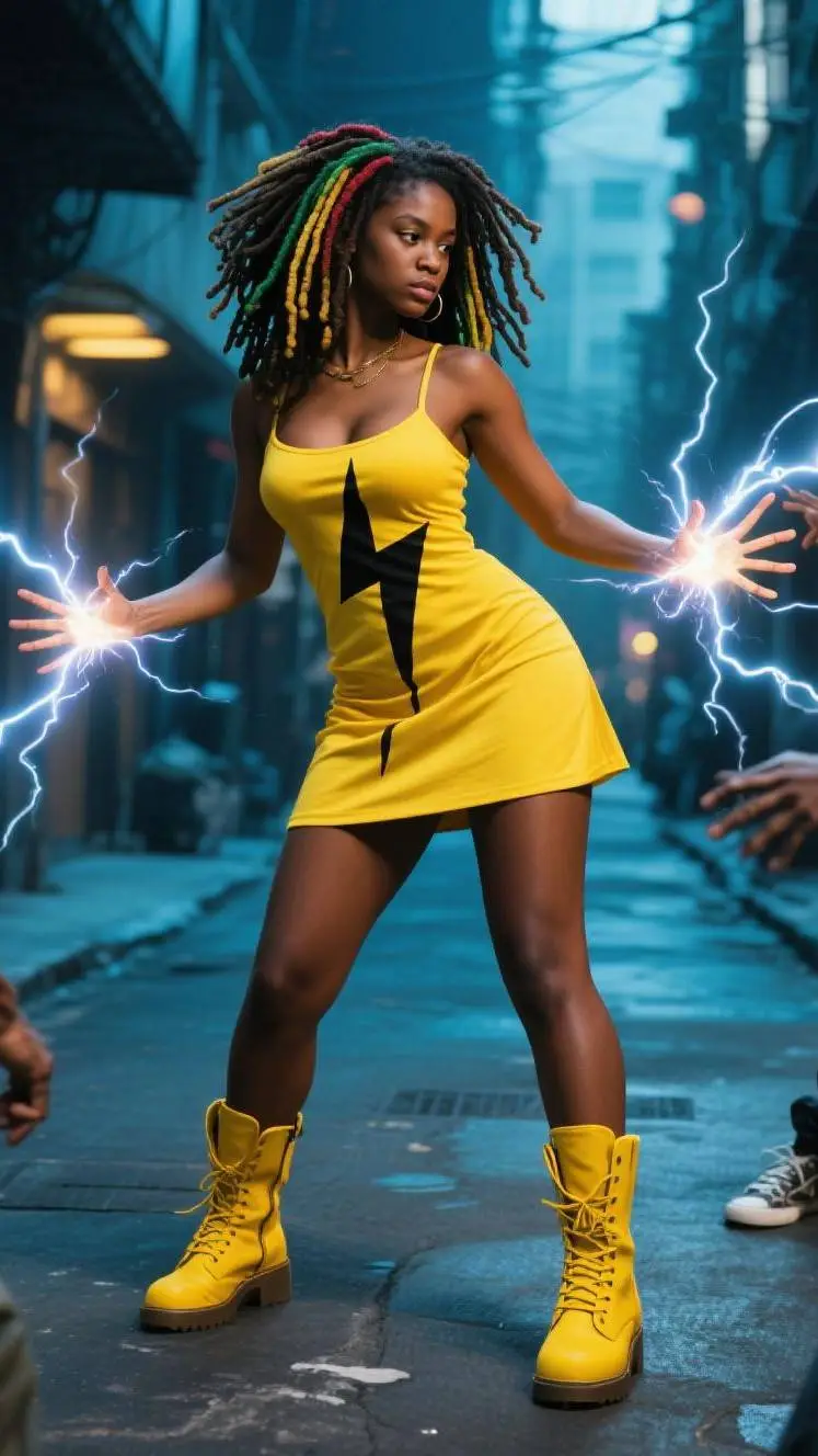 ai character: Choque e Chic background