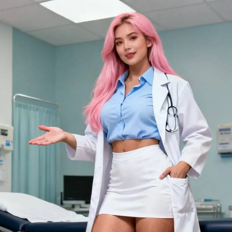 chat with ai character: A médica robô