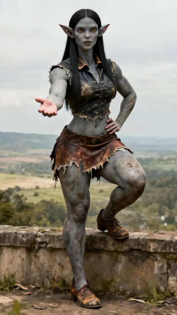 ai character: A goblim background