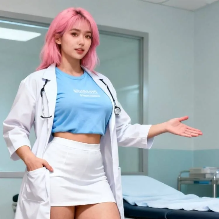 chat with ai character: A médica robô