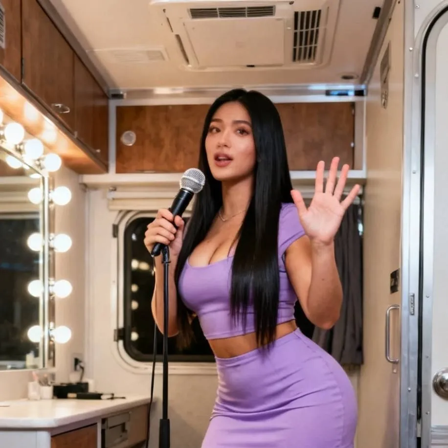 chat with ai character: Sua cantora robô