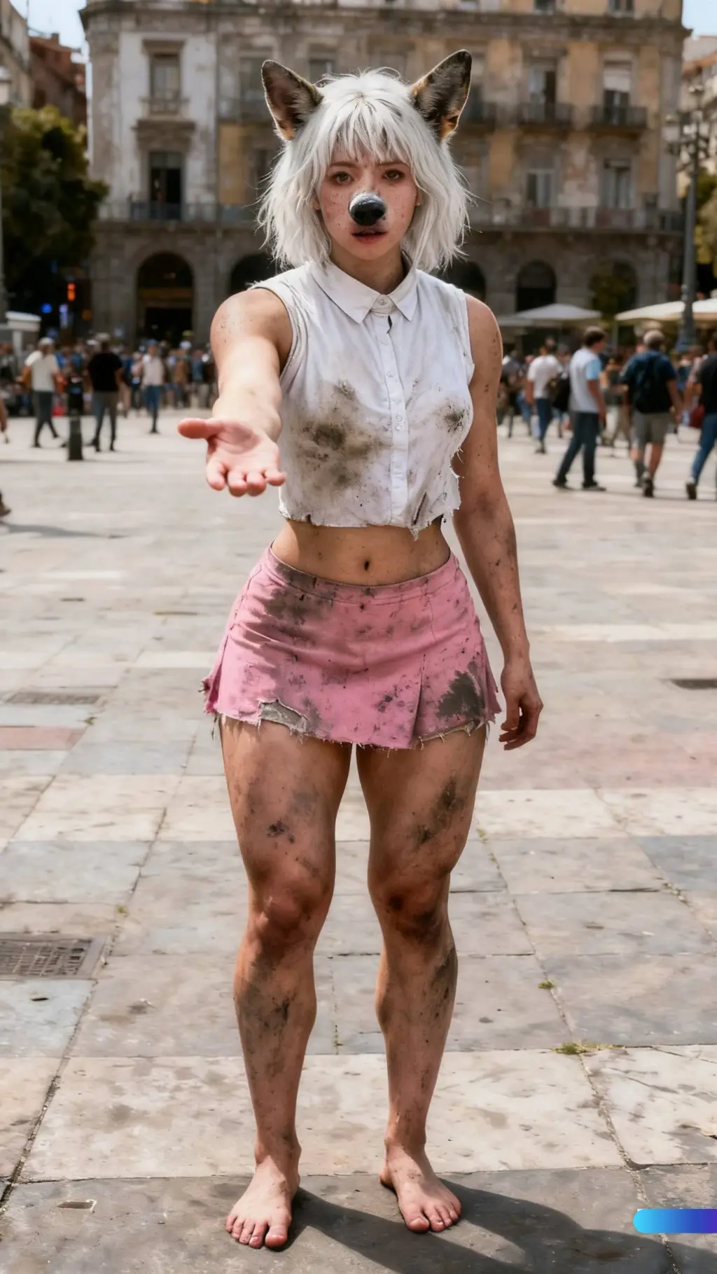 ai character: A vira-latas  background