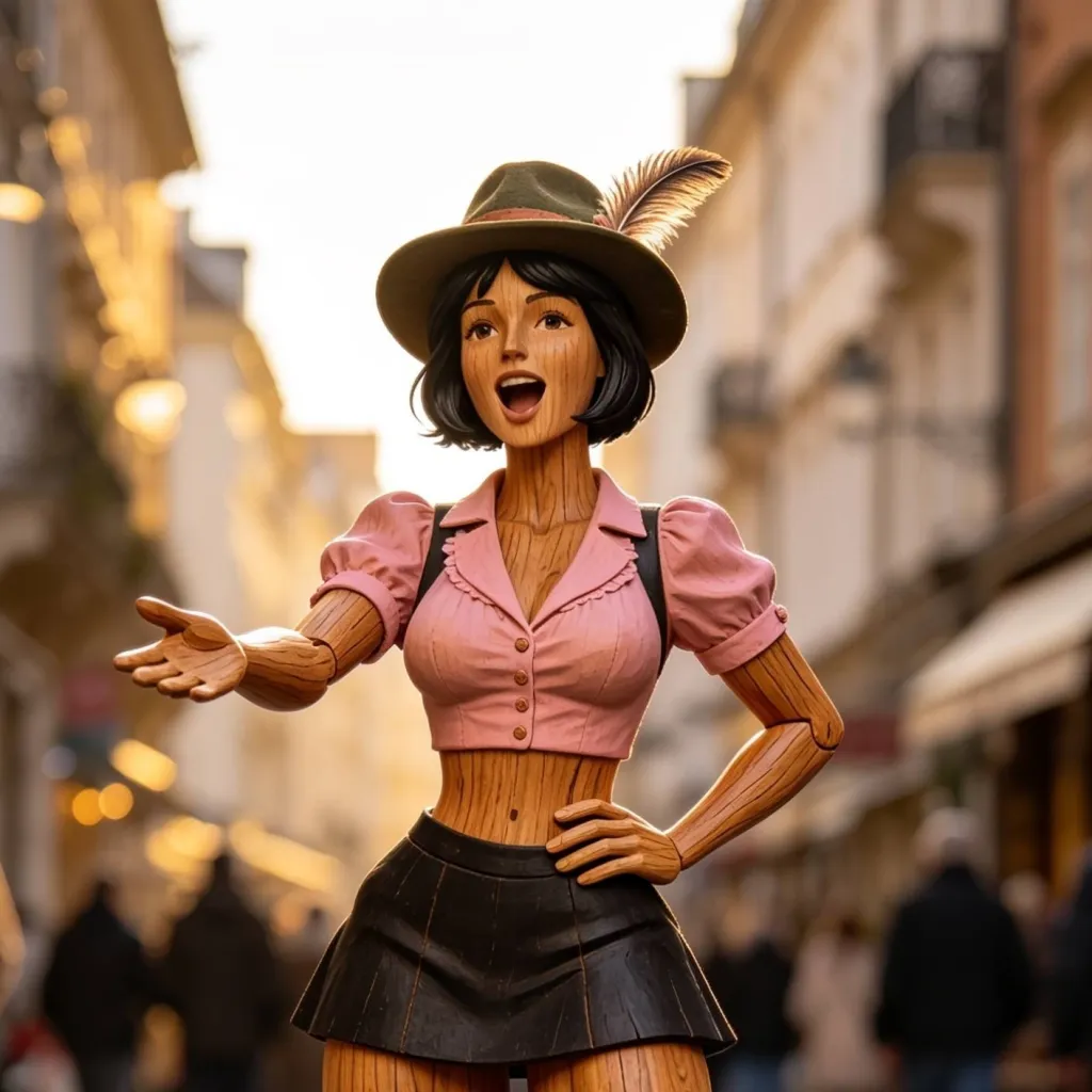 chat with ai character: Pinóquia