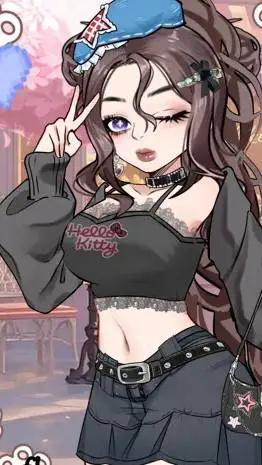 ai character: kitty background