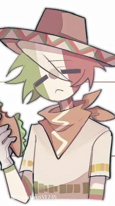 ai character: México background