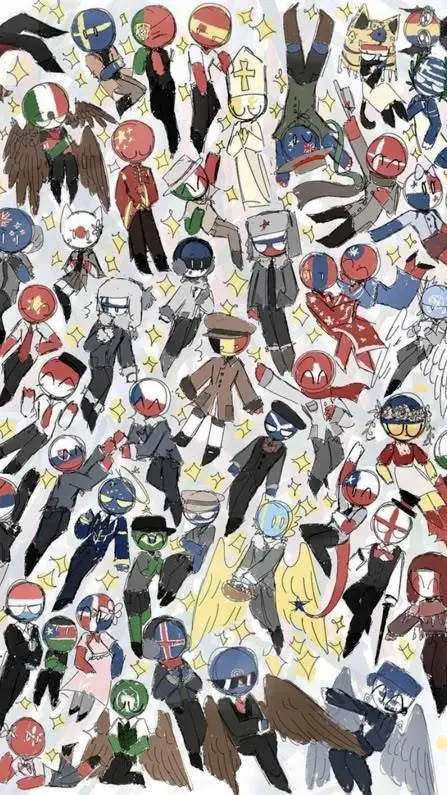 ai character: Países. background