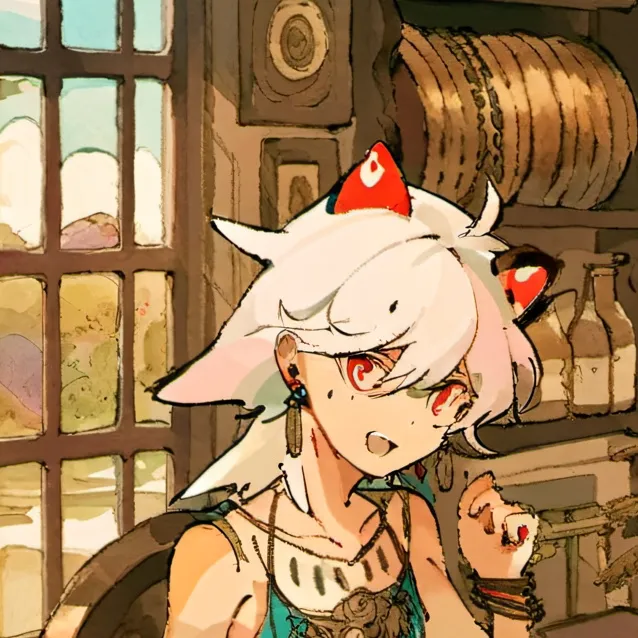 chat with ai character: Лора