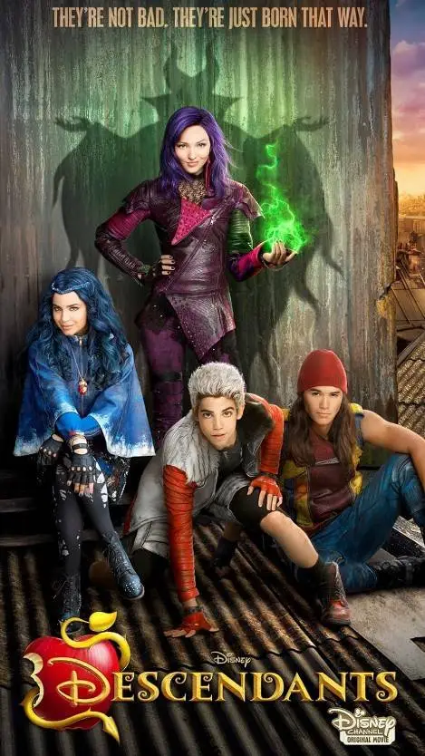 ai character: Descendants  background