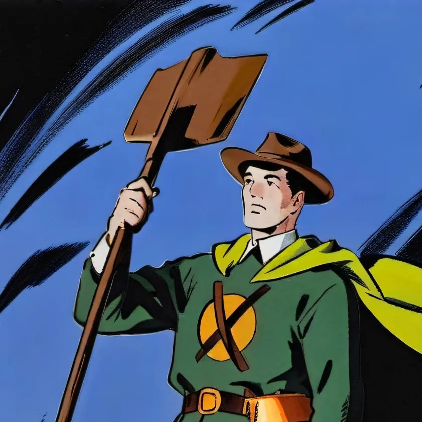 chat with ai character: SHOVELMAN