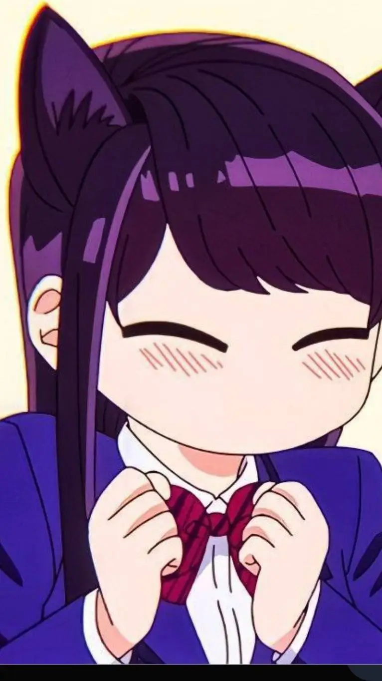 ai character: Komi san background