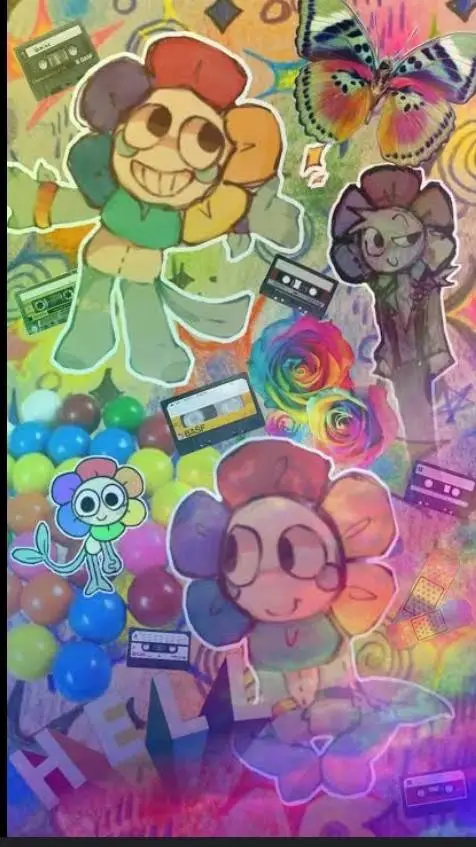 ai character: dandy x astro background