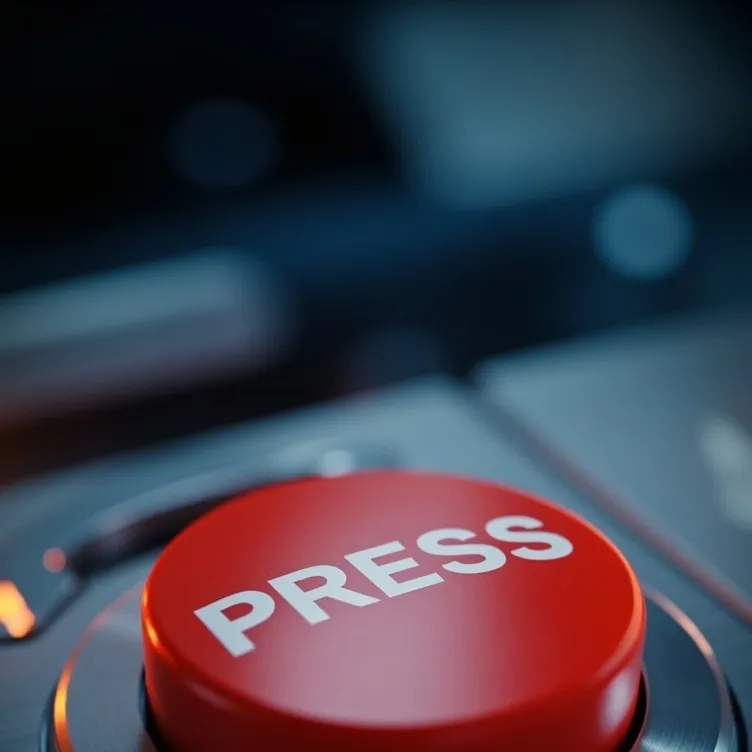 chat with ai character: button