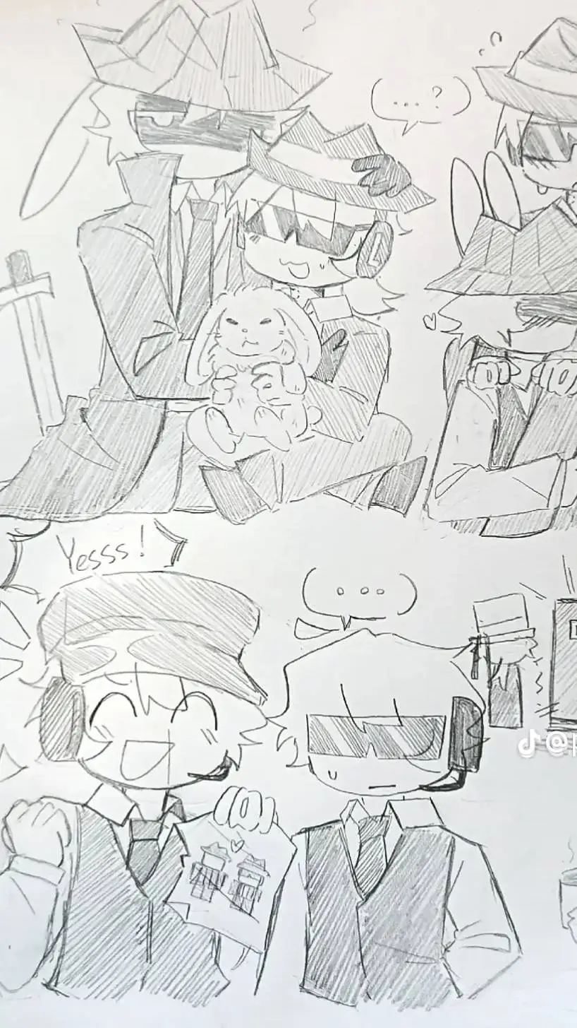 ai character: Doublefedora background