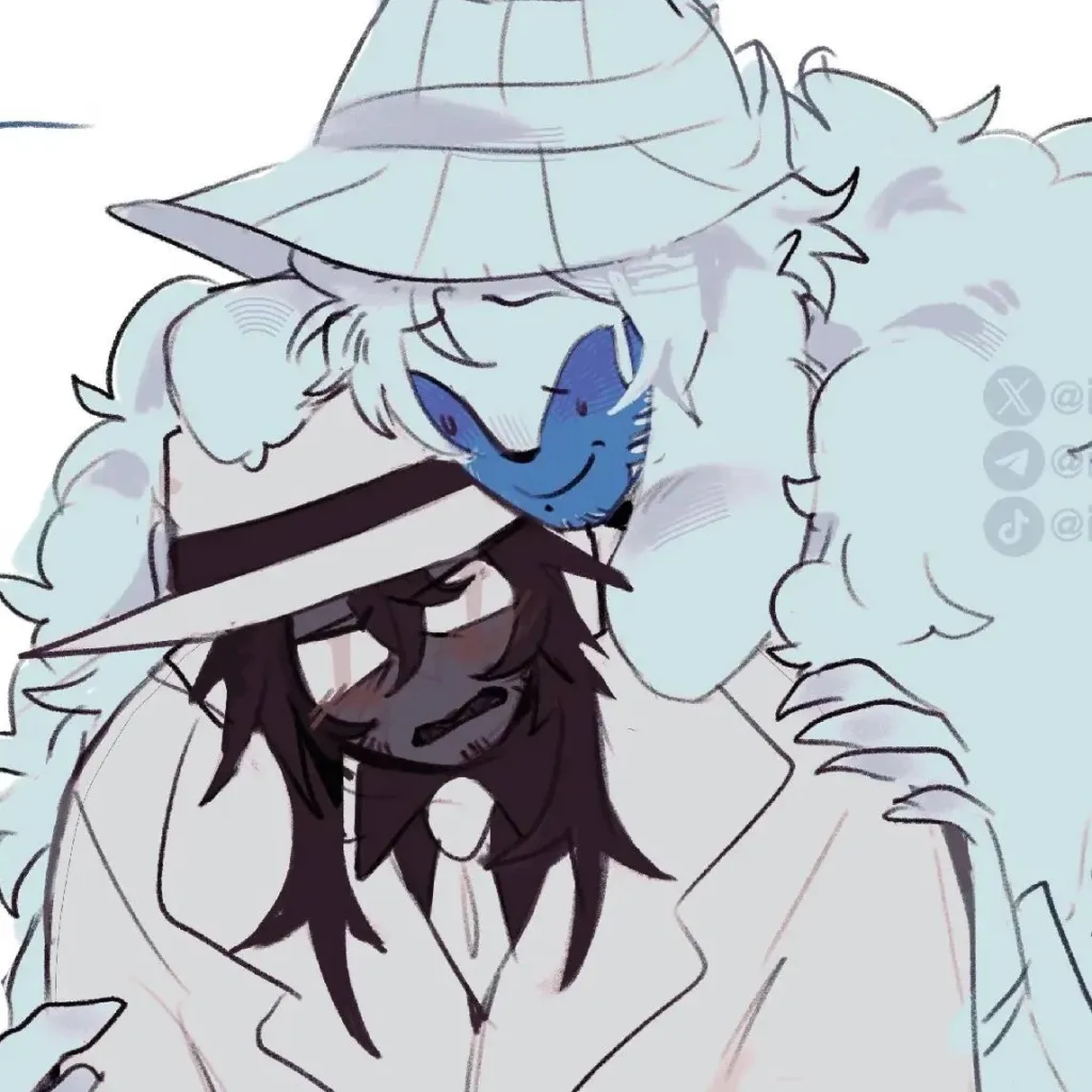 chat with ai character: 2p Doublefedora